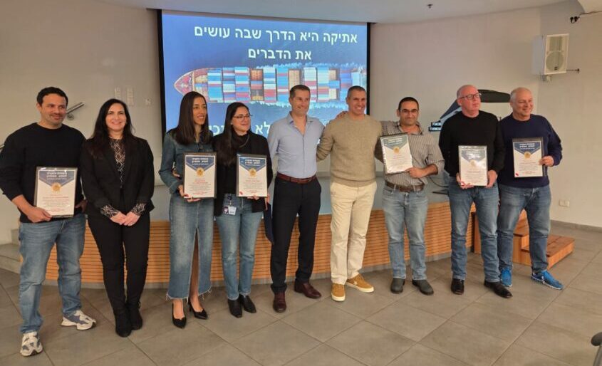 אורחים בכנס הספקים בנמל. צילום: דוברות נמל אשדוד