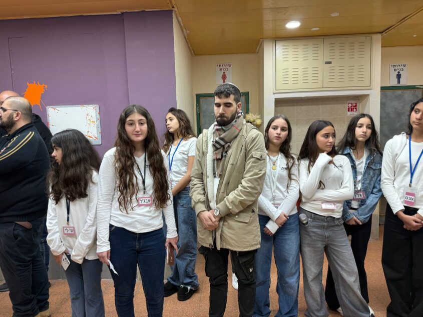 טקס חניכת גינות הנופלים