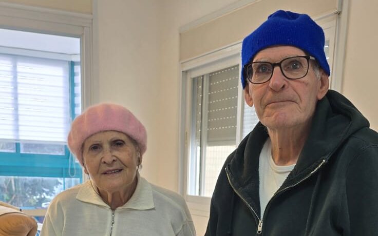 יעקב בן זיקרי ורעייתו. צילום: שגית בן זיקרי