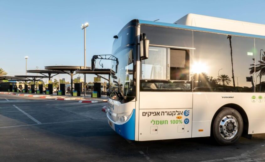 אוטובוס אלקטרה אפיקים. צילום: אלקטרה אפיקים