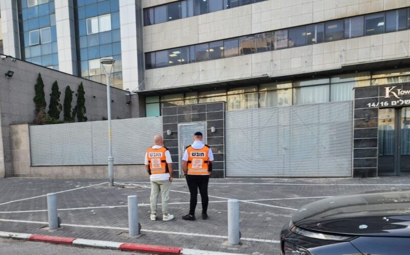 זירת האירוע בשדרות ירושלים. צילום: איחוד הצלה