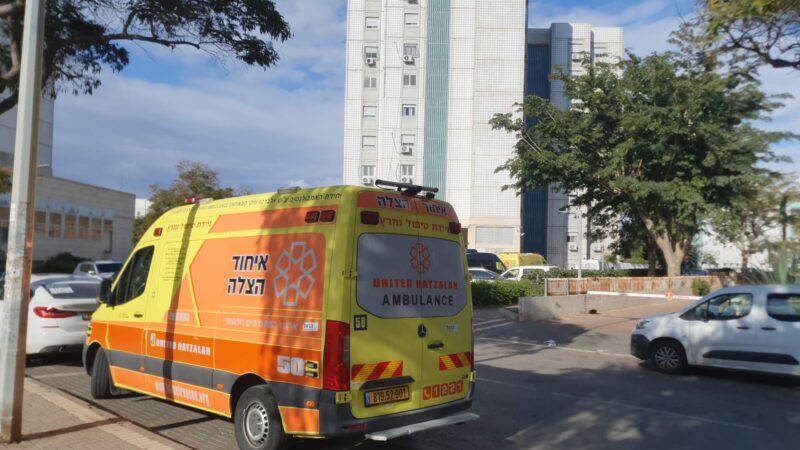 זירת האירוע ברחוב פתח תקווה. צילום: איחוד הצלה