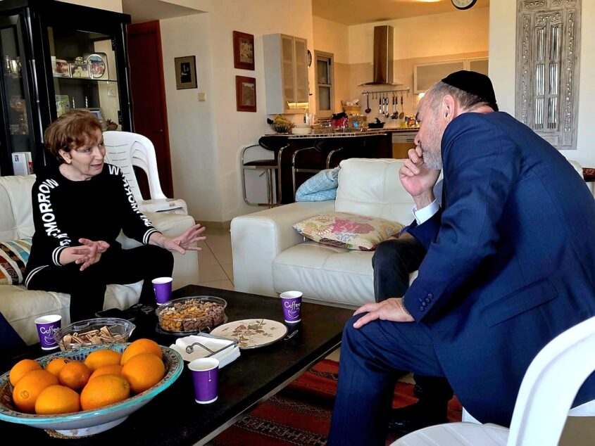 ח"כ יעקב מרגי בניחום משפחתו של אלי אללוף ז"ל