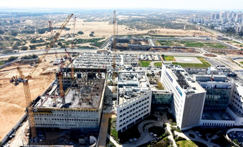 תוספת לבית החולים באשדוד. צילום: מיקי אדרי
