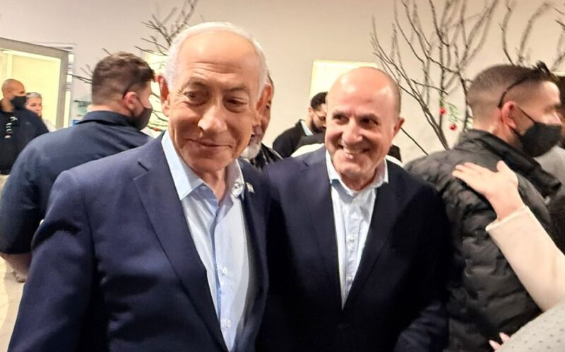 לסרי ונתניהו באשדוד
