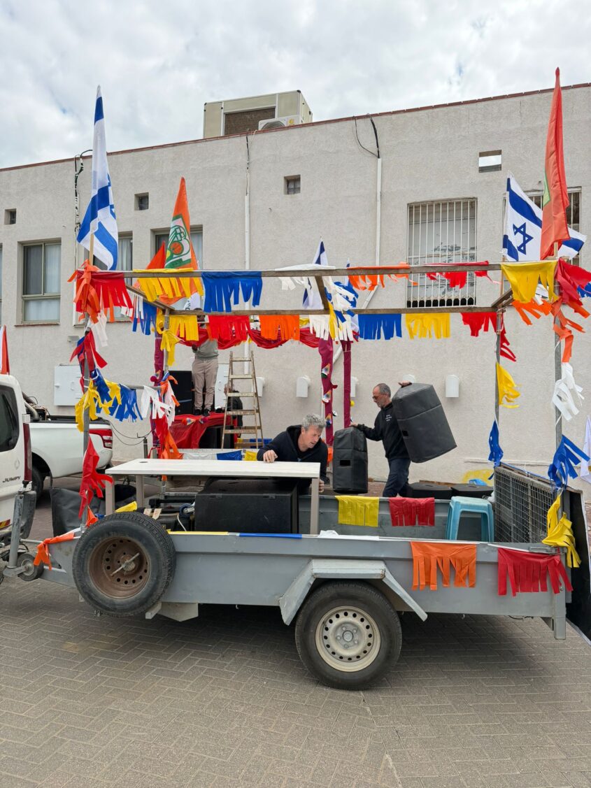שיירת מוזיקה בגן יבנה