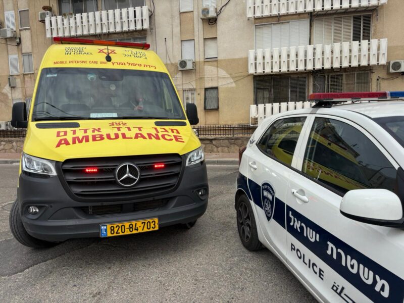 זירת האירוע ברחוב הרצוג. צילום: הצלה דרום