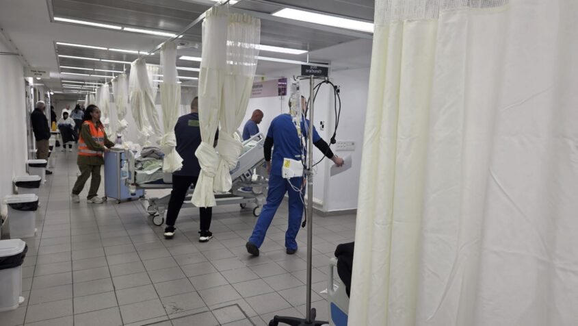 מחלקת חירום תת קרקעית באסותא. צילום: אסותא אשדוד