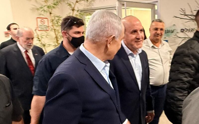 לסרי ונתניהו באשדוד