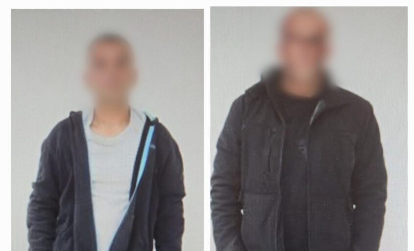 שוהים בלתי חוקיים. צילום: דוברות המשטרה
