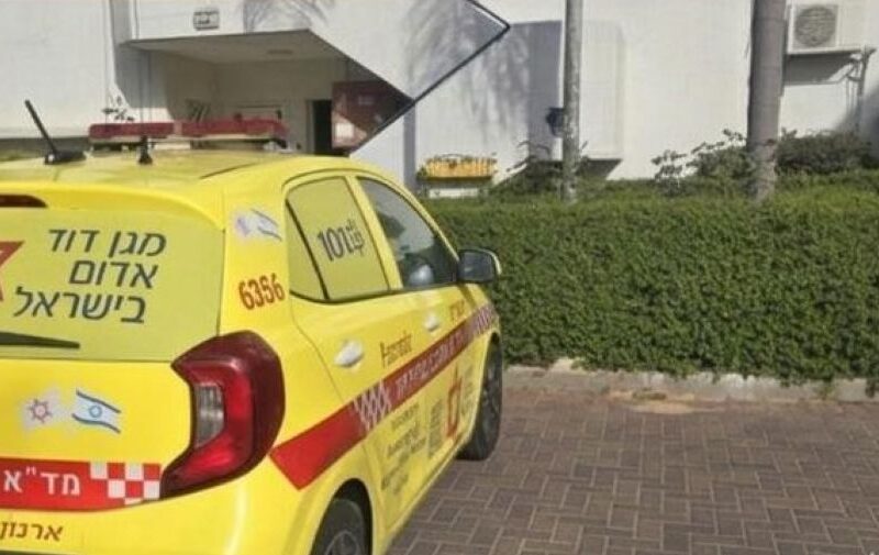 זירת האירוע ברחוב דוד בוזגלו. צילום: הצלה דרום