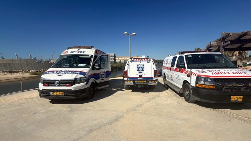 זירת החיפושים, הבוקר. צילום: זק"א