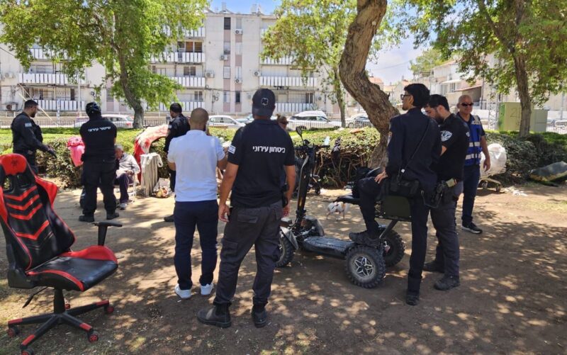 פעילות אכיפה ברובע ב'