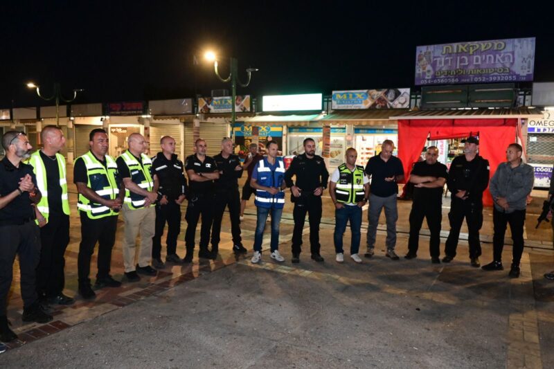 שיפור הביטחון ואיכות החיים ברובע ב'. צילום: אורי קריספין