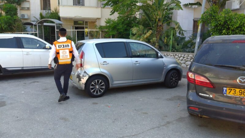 זירת התאונה ברחוב מבוא התנאים. צילום: איחוד הצלה