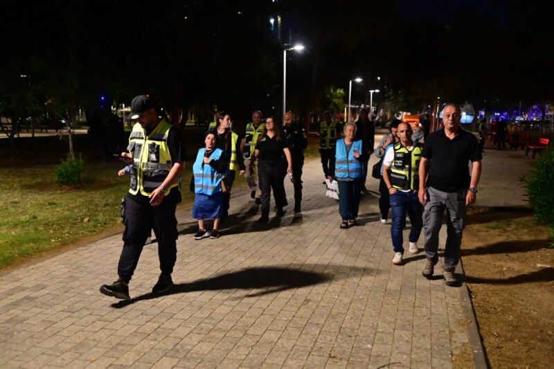 שיפור הביטחון ואיכות החיים ברובע ב'. צילום: אורי קריספין
