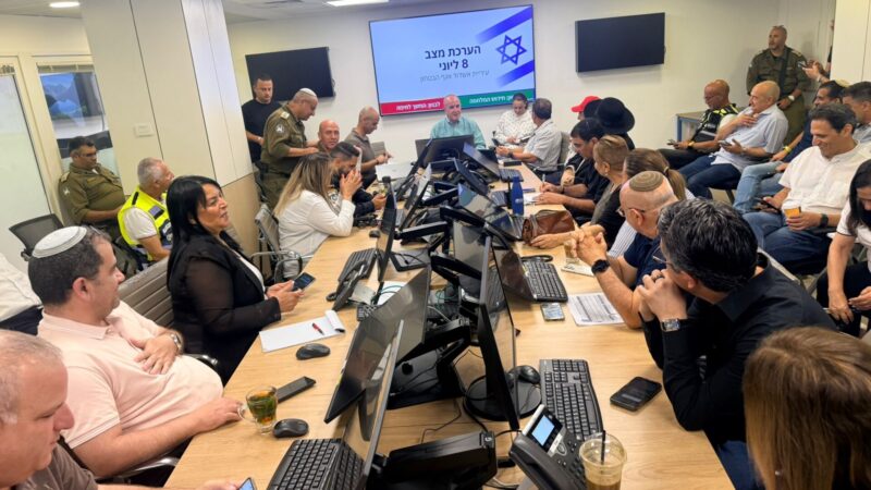הערכת מצב בעיריית אשדוד