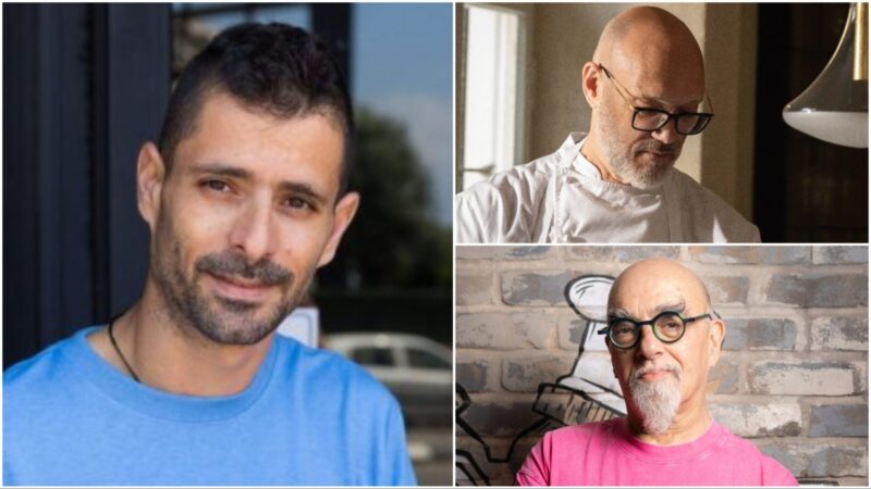 יחי זינו, ישראל אהרוני, מושיק רוט. צילומים: לירון מולדובן, אסף קרלה