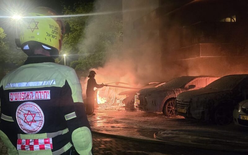 זירת האירוע בנחל קישון. צילום: מד"א