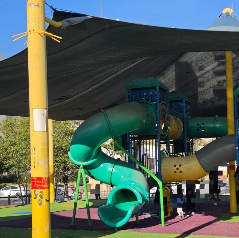 זירת האירוע ברחוב עוזיהו. צילום: הצלה דרום