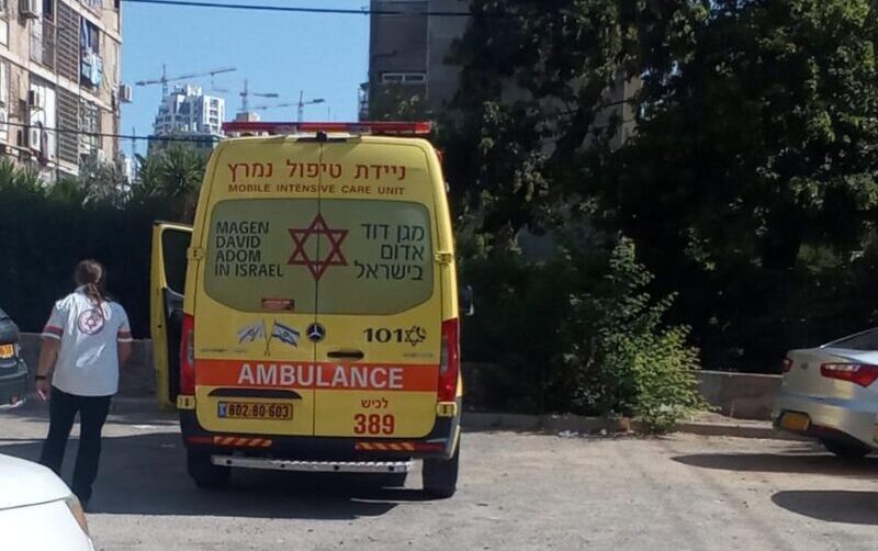 זירת האירוע ברחוב קיבוץ גלויות. צילום: הצלה דרום
