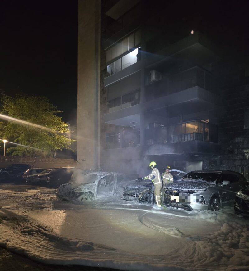 זירת האירוע בנחל קישון. צילום: כב"ה