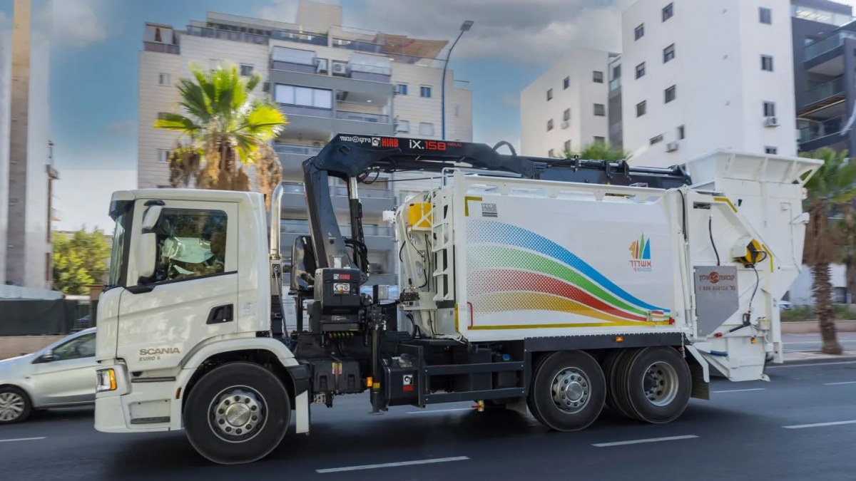 מהפכה בפינוי האשפה באשדוד: מערך חדש יוצא לדרך
