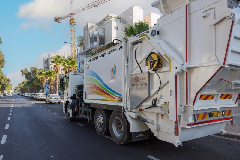 מהפכה בפינוי האשפה באשדוד: מערך חדש יוצא לדרך