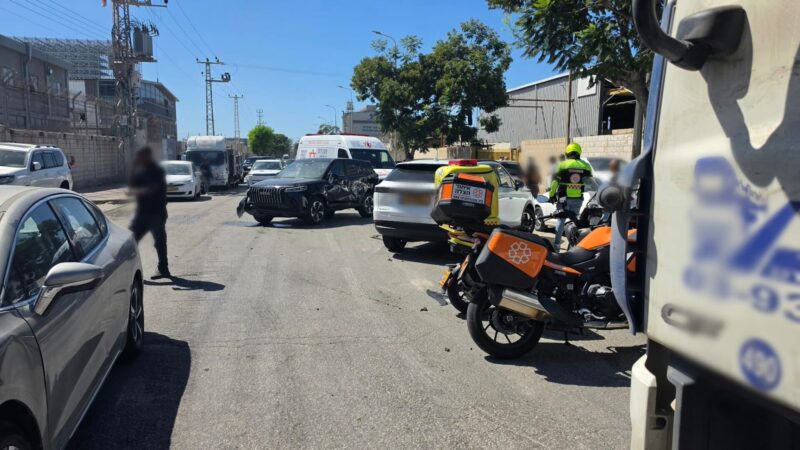 זירת אירוע ברחוב היוזמה. צילום: איחוד הצלה
