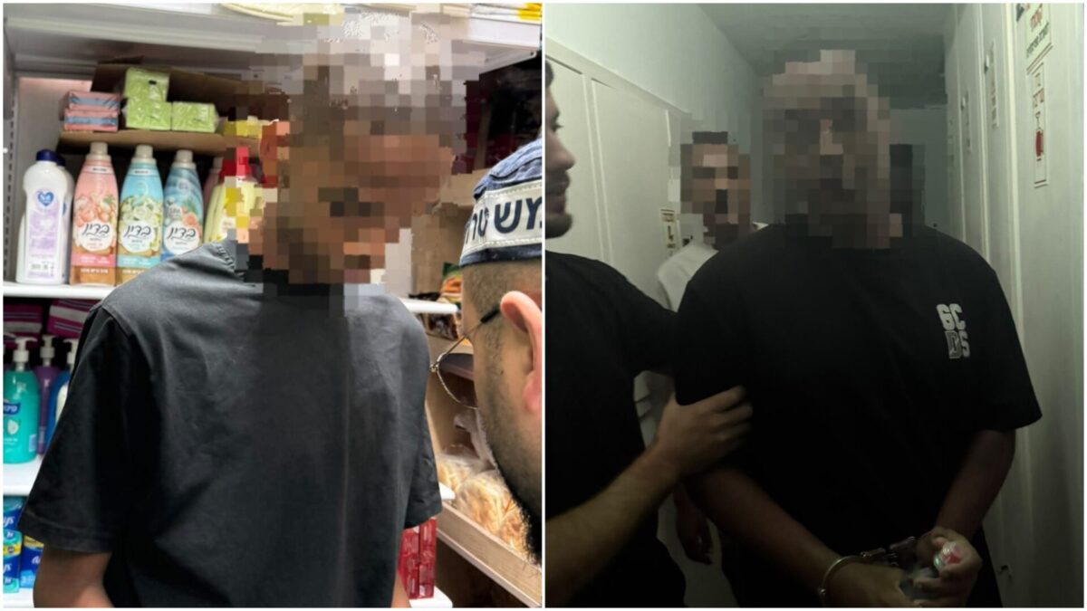 החשודים במעורבות בדקירות. צילום: דוברות המשטרה