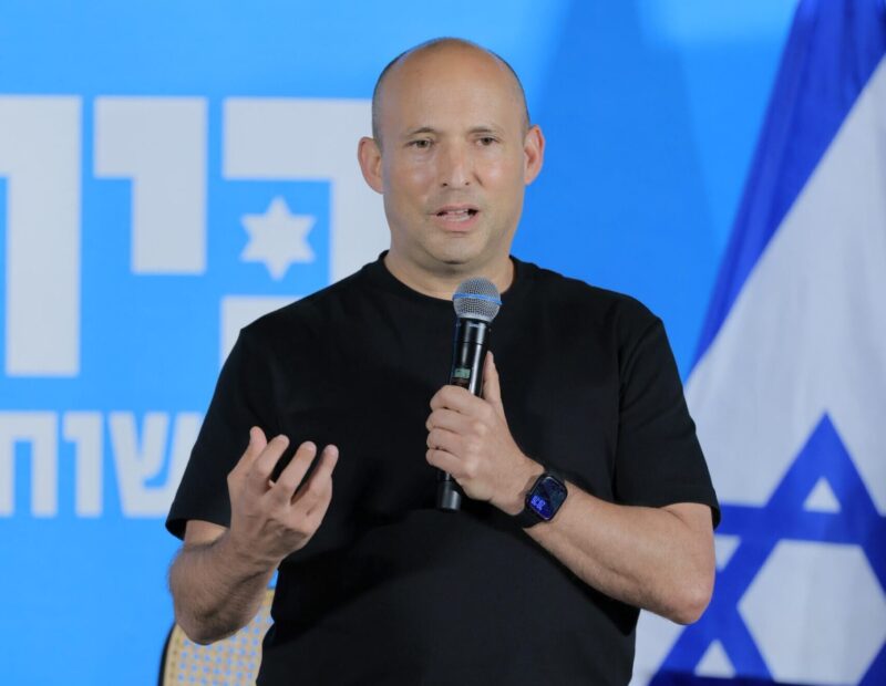 נפתלי בנט באשדוד. צילום: עוז שכטר