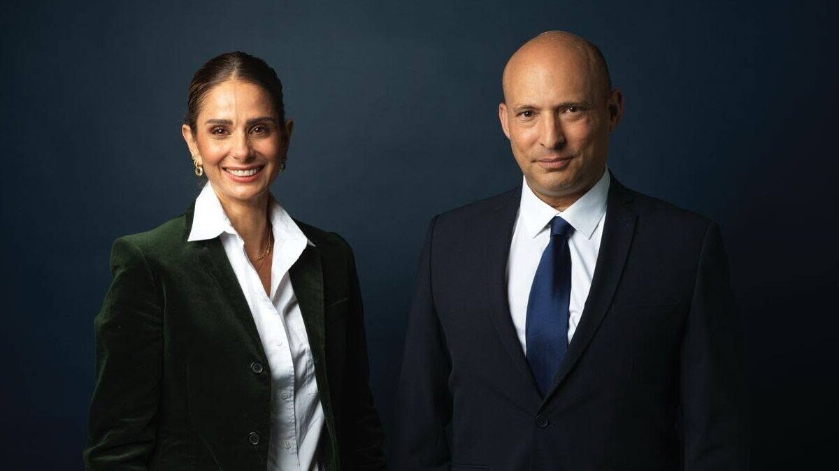 נפתלי בנט, לירן אבישר בן חורין. צילום: טל גבעוני