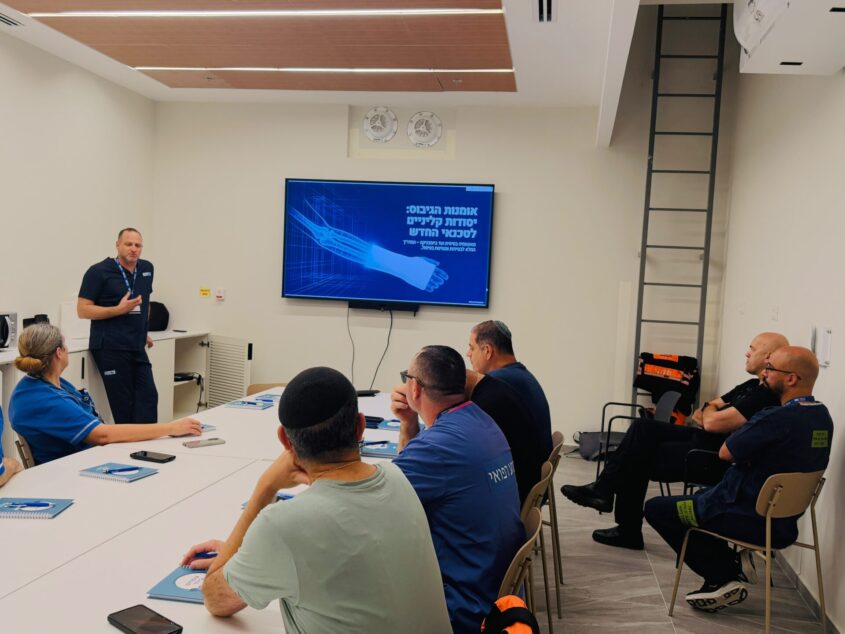 הכשרת מתנדבי איחוד הצלה באסותא אשדוד