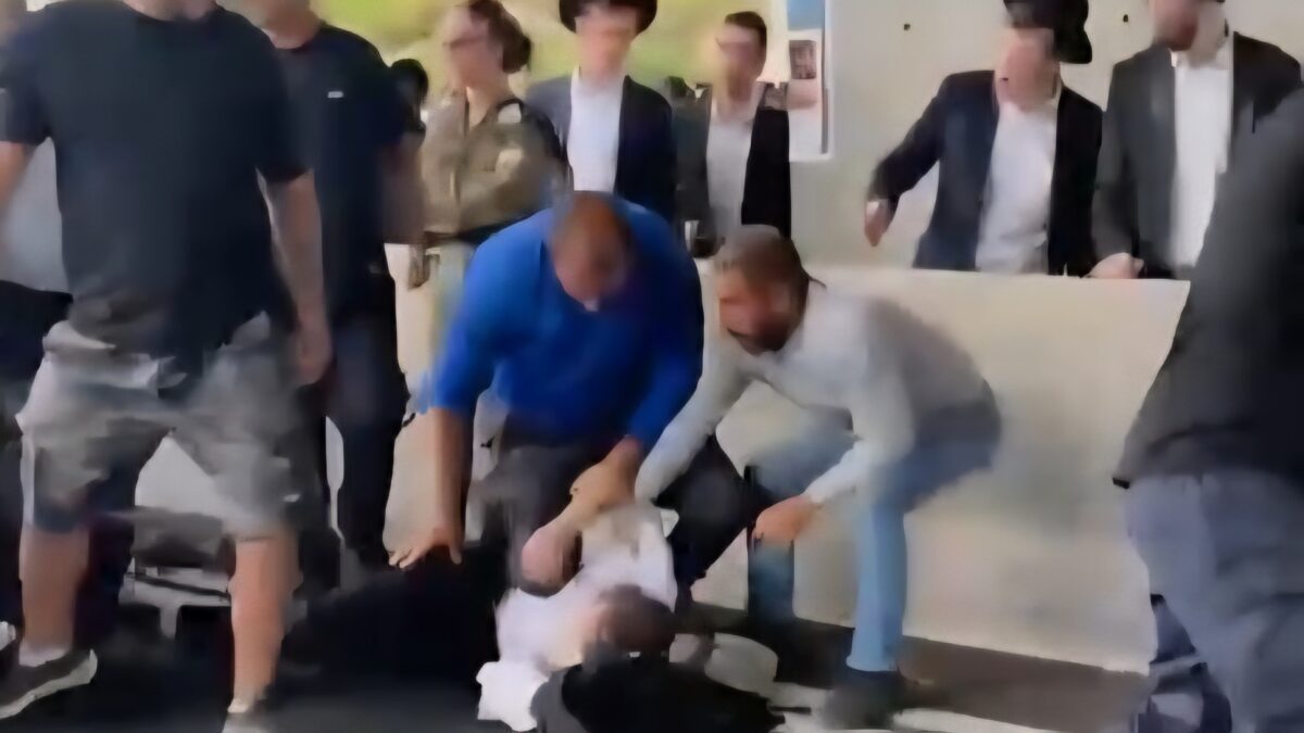 נהגים וחרדים בכביש 4. מתוך הטלגרם של טוביה יגלניק
