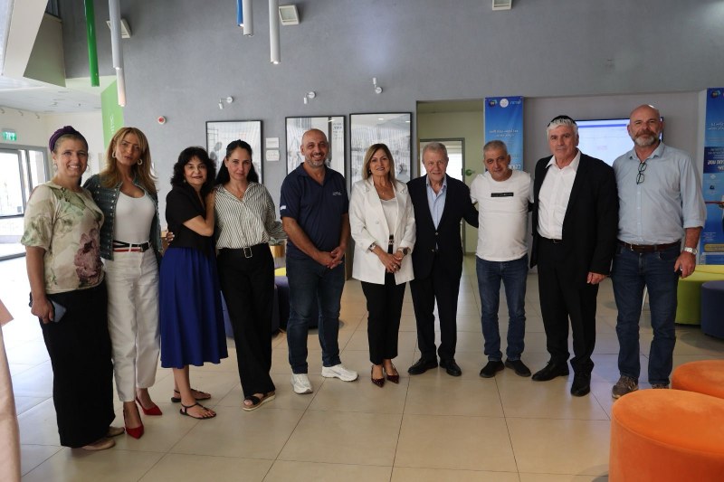 מרכז חוסן חדש למשפחות נחנך באשדוד בשיתוף משלחת תורמים מאיטליה
